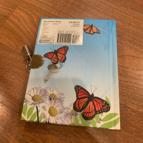 Kids puppy diary with lock and key - Picture 5 of 7